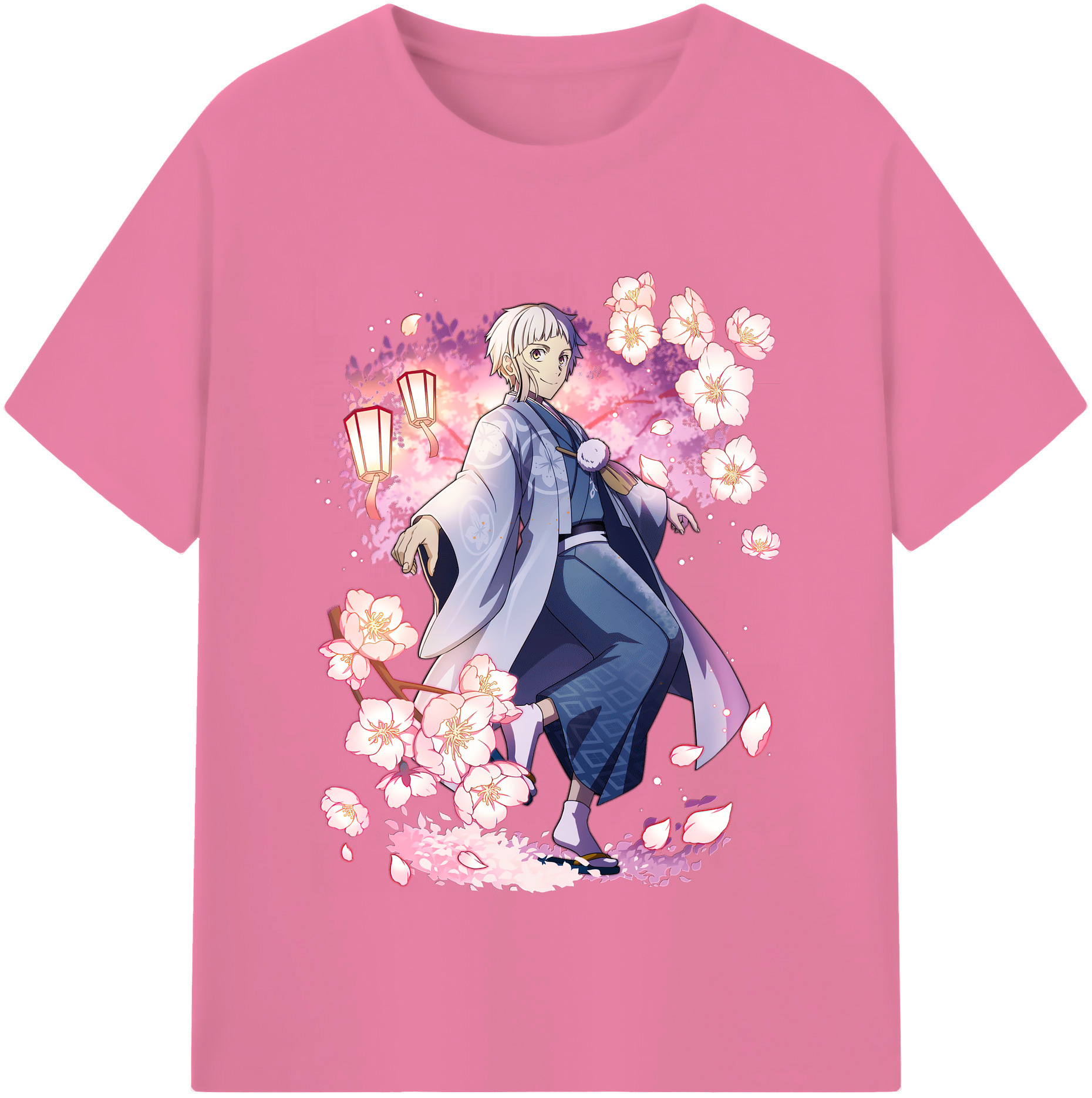 （画像用） 文豪ストレイドッグス Bungo Stray Dogs 綿100％半袖Tシャツ（フロントプリント）